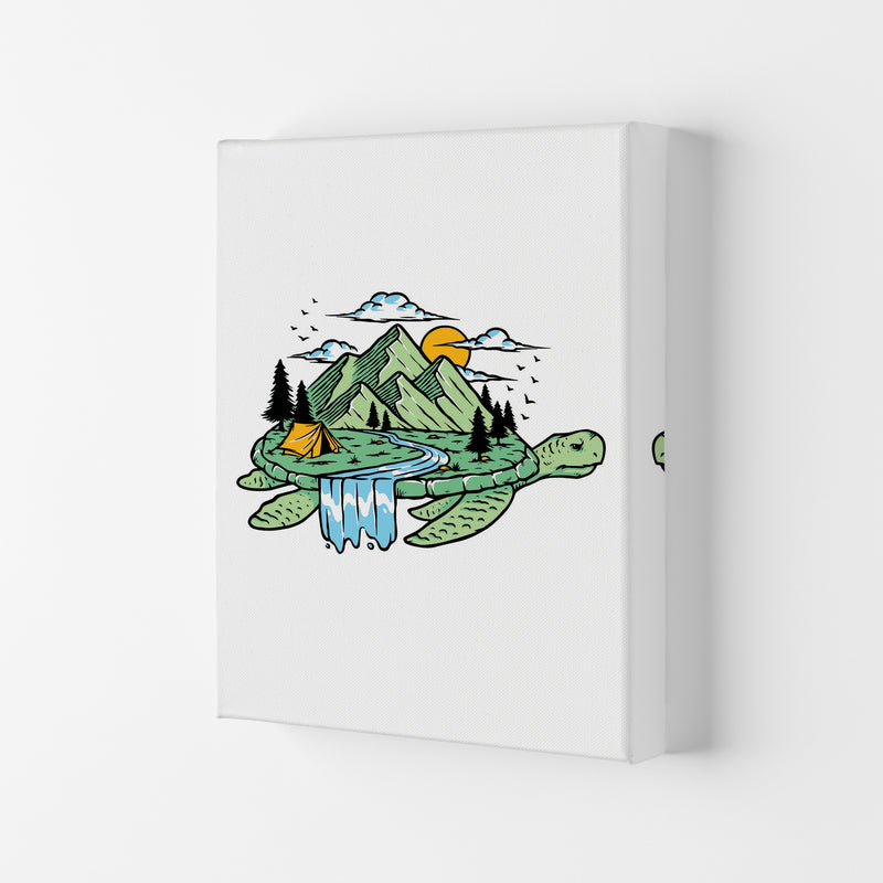 Turtles All The Way Down Art Print by Jason Stanley Canvas