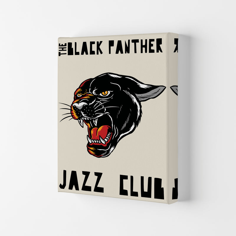 Black Panther Jazz Club Art Print by Jason Stanley Canvas