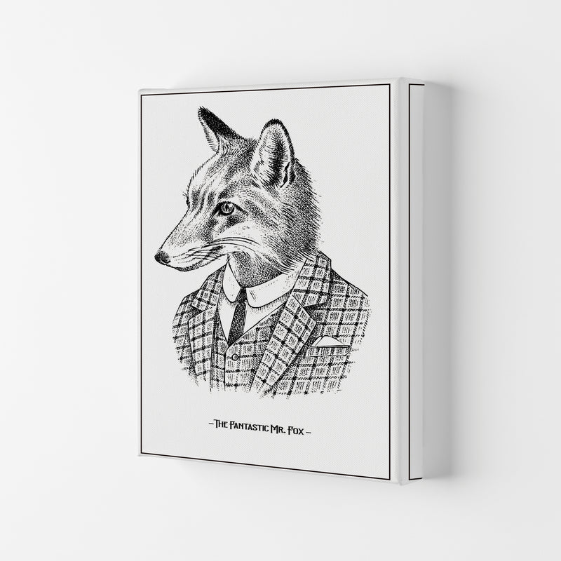 The Fantastic Mr. Fox Art Print by Jason Stanley Canvas