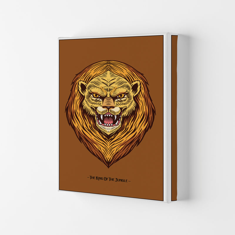The King Of The Jungle Art Print by Jason Stanley Canvas