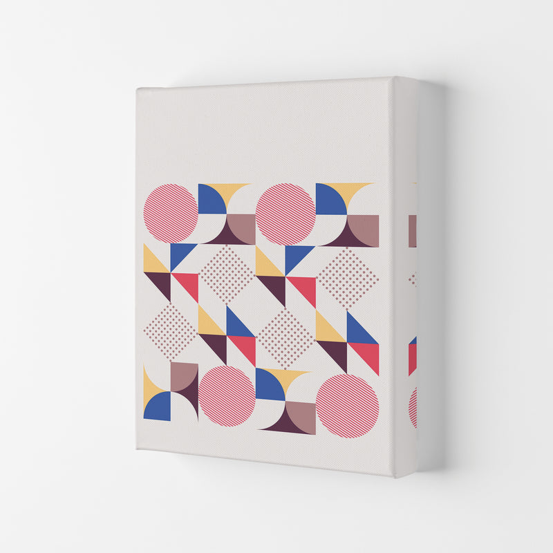 Retro Geometric 1 Art Print by Jason Stanley Canvas