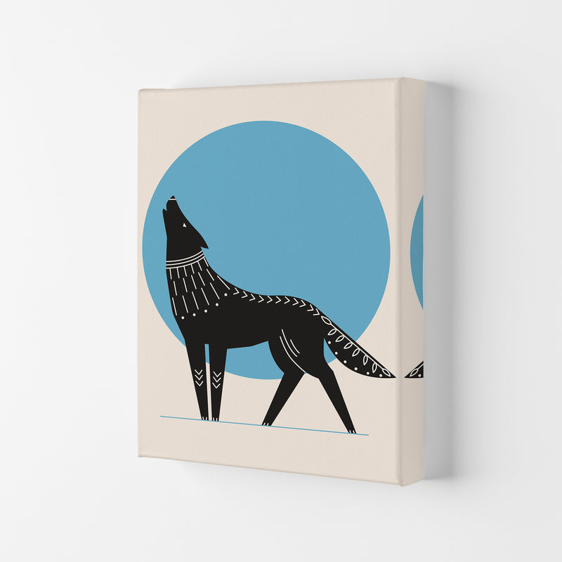 Howl At The Moon Art Print by Jason Stanley Canvas
