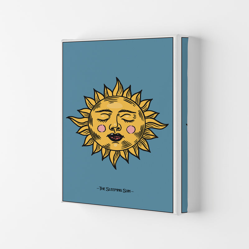 The Sleeping Sun Art Print by Jason Stanley Canvas