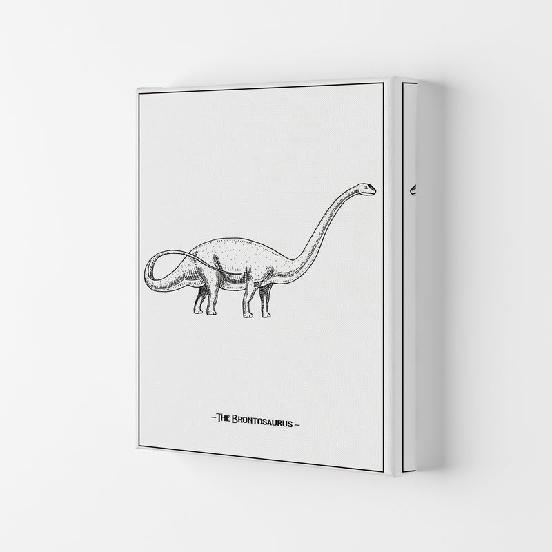 The Brontosaurus Art Print by Jason Stanley Canvas