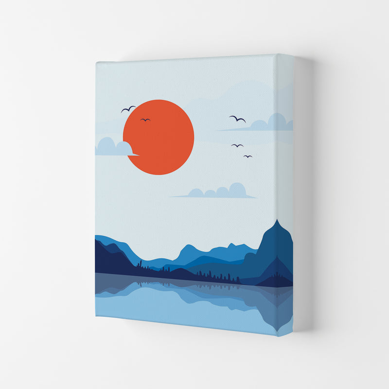 Japanese Sunset Art Print by Jason Stanley Canvas