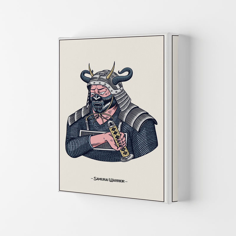 Samurai Warrior Art Print by Jason Stanley Canvas