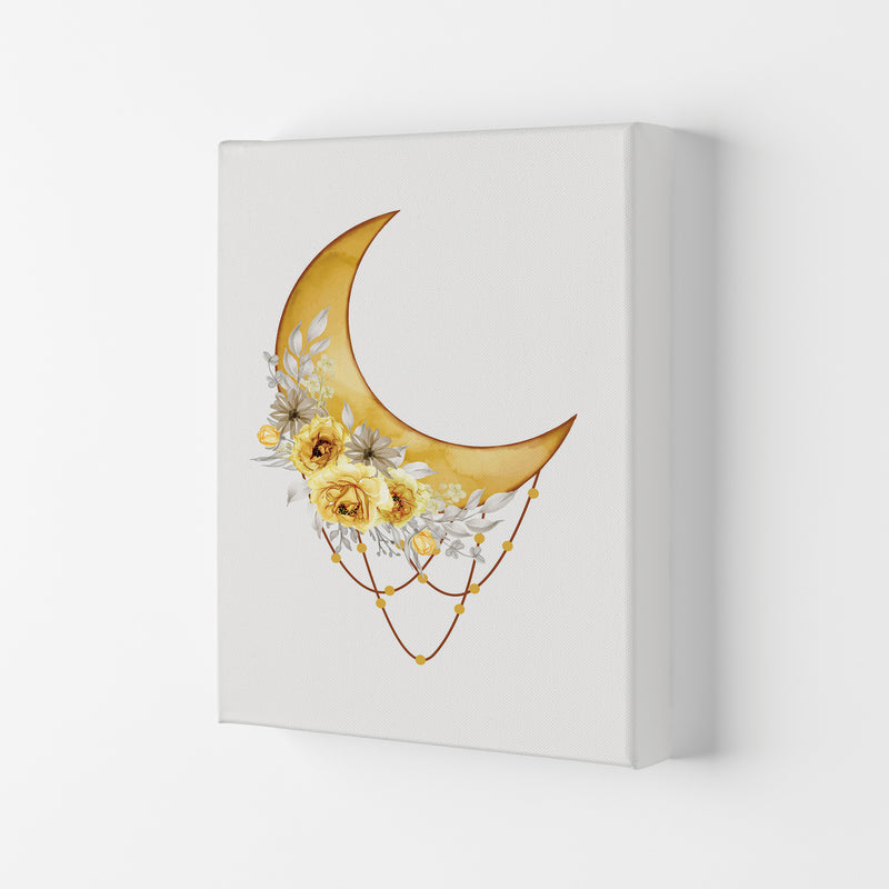 Watercolor Moon Art Print by Jason Stanley Canvas