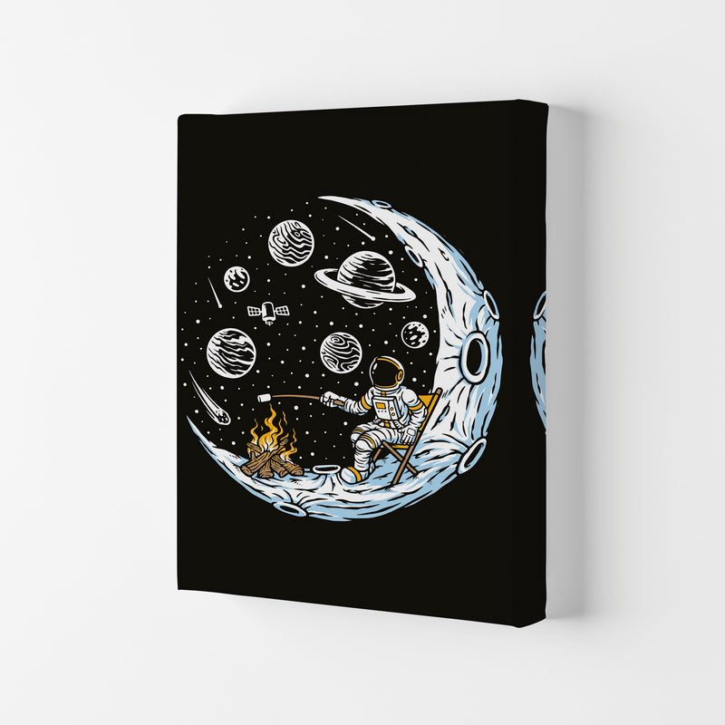 Moon Camp Vibes Art Print by Jason Stanley Canvas
