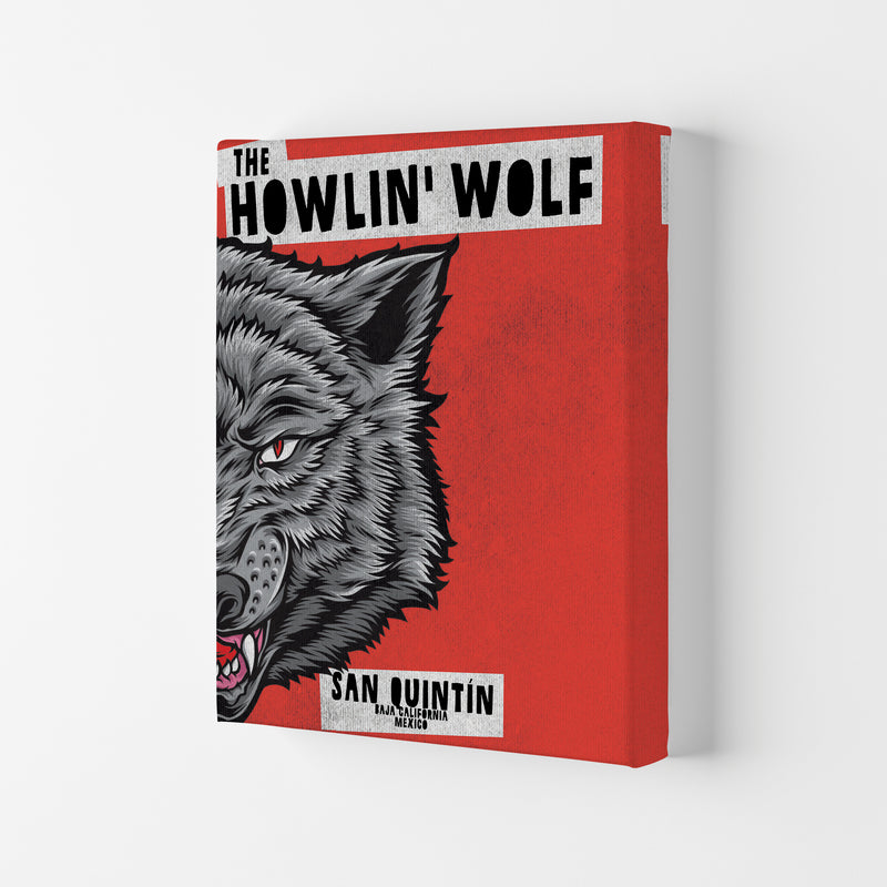 The Howlin Wolf Art Print by Jason Stanley Canvas