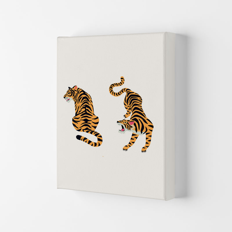 The Two Tigers Art Print by Jason Stanley Canvas