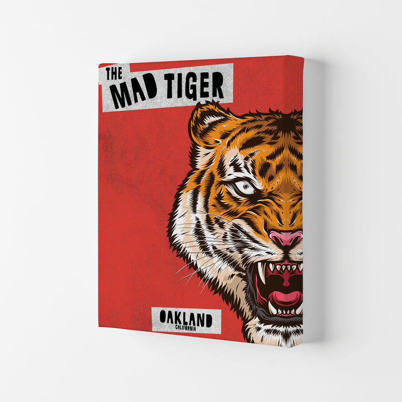 The Mad Tiger Art Print by Jason Stanley Canvas
