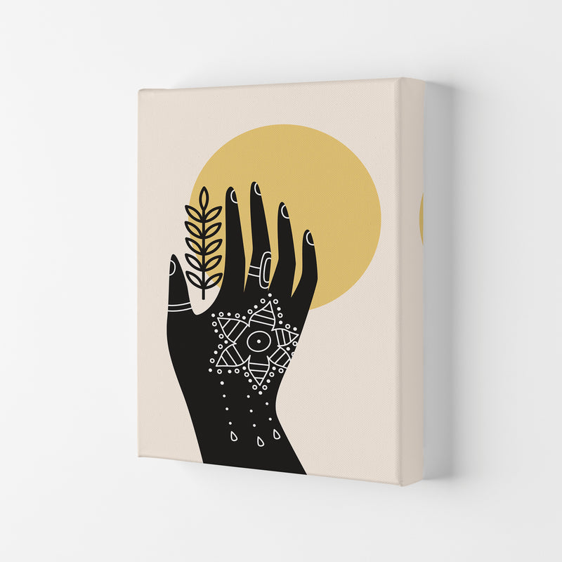 Abstract Hand Art Print by Jason Stanley Canvas