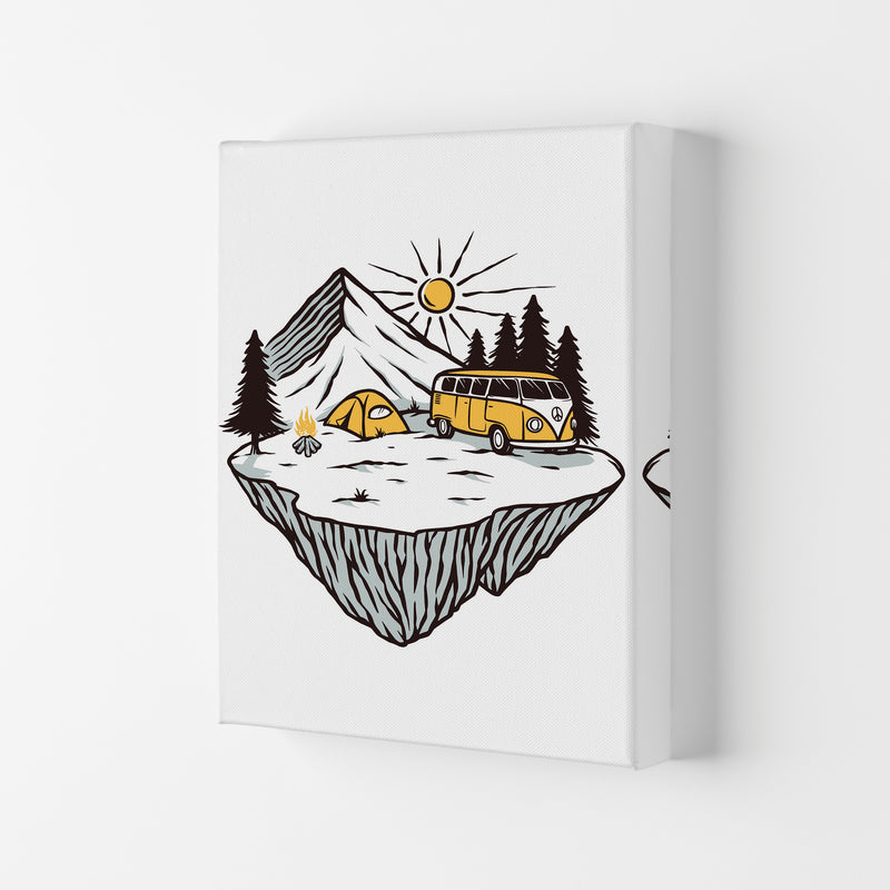 Camp Vibes Art Print by Jason Stanley Canvas