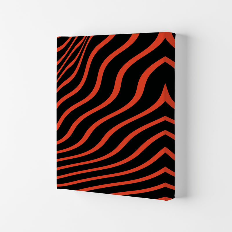 Red Vibes Art Print by Jason Stanley Canvas