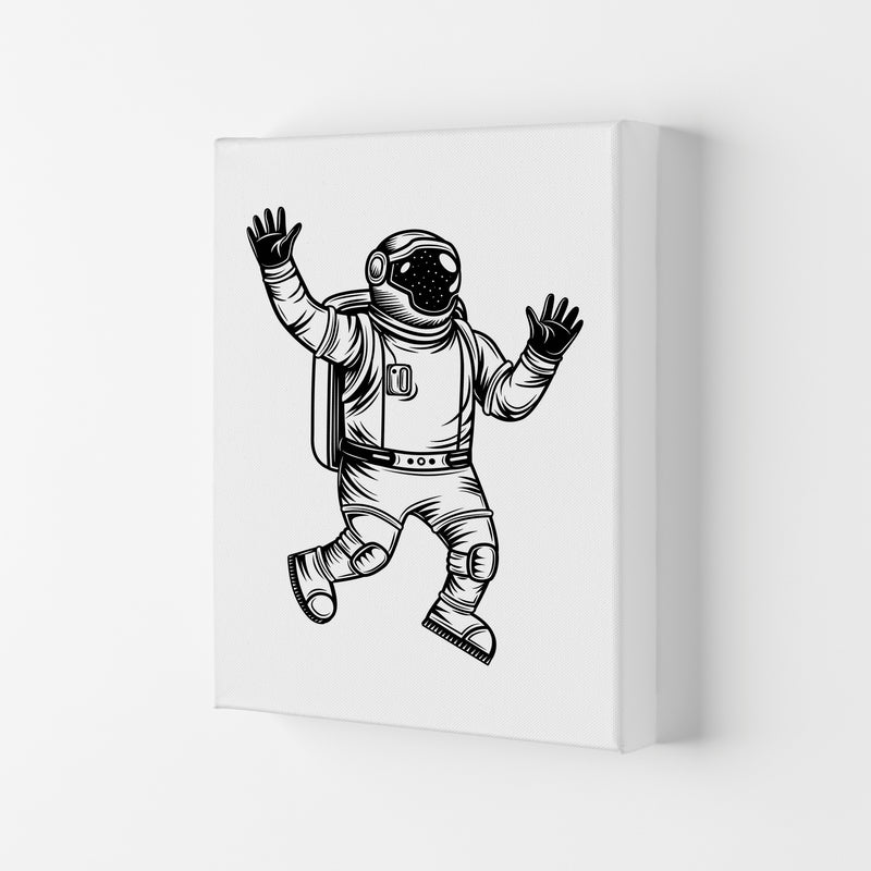 Space Man Art Print by Jason Stanley Canvas