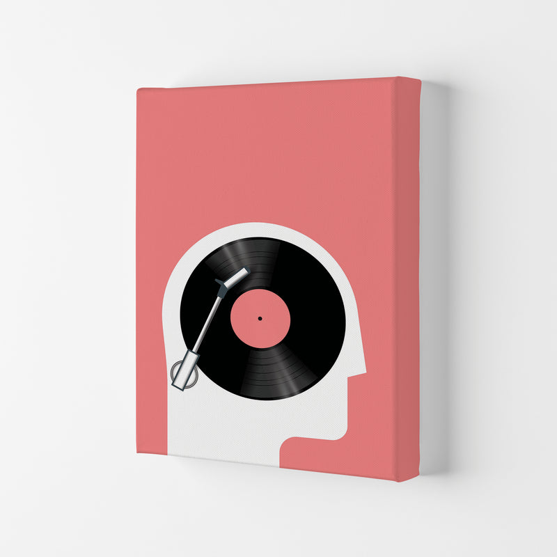Listen To Records Art Print by Jason Stanley Canvas