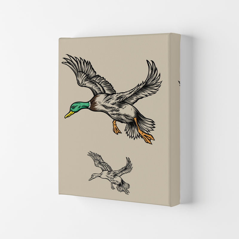 Flying Ducks Art Print by Jason Stanley Canvas