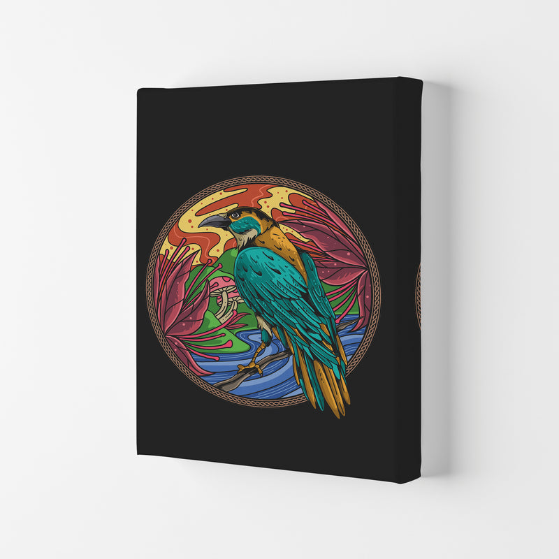 The Wise Crow Art Print by Jason Stanley Canvas