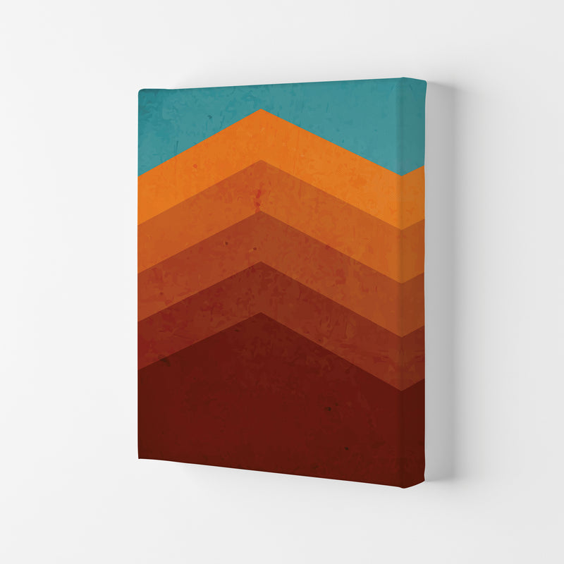 Abstract Mountain Sunrise II Art Print by Jason Stanley Canvas
