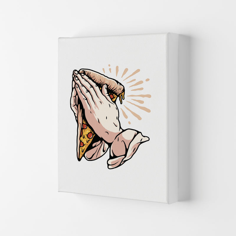 Pizza Is Life Art Print by Jason Stanley Canvas