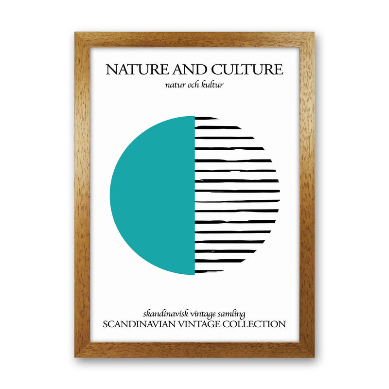 Nature And Culture Scandinavian Collection IV Art Print by Jason Stanley Oak Grain
