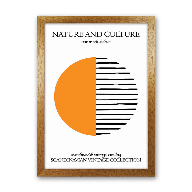 Nature And Culture Scandinavian Collection II Art Print by Jason Stanley Oak Grain