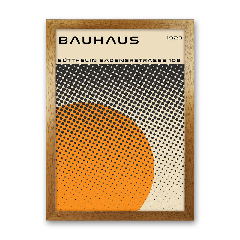 Bauhaus Geometric Yellow Vibe II Art Print by Jason Stanley Oak Grain