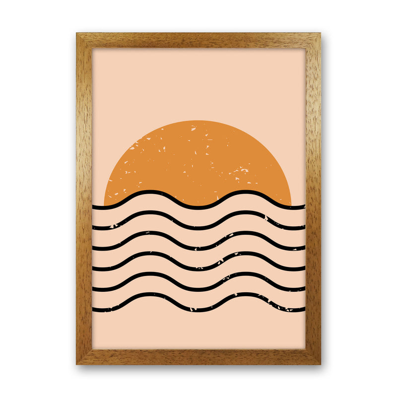 Everything Moves In Waves Art Print by Jason Stanley Oak Grain