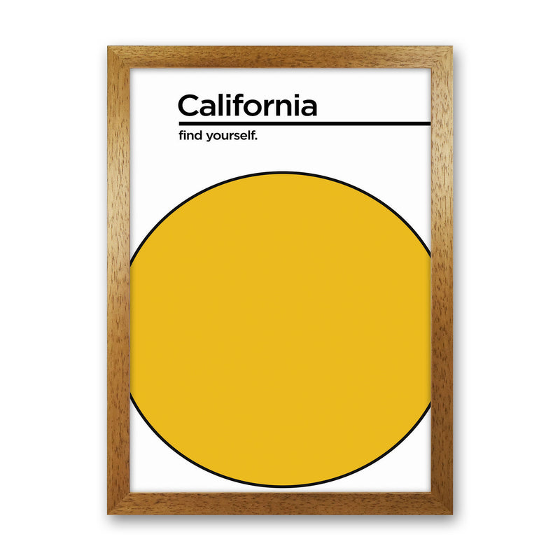 California Find Yourself Art Print by Jason Stanley Oak Grain