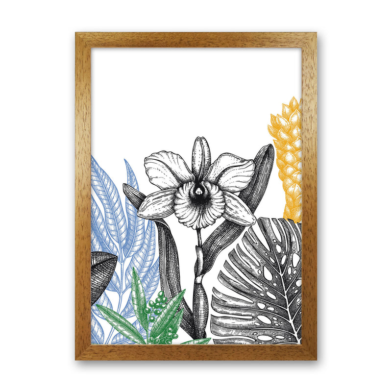 Minimalist Flower Vibes Art Print by Jason Stanley Oak Grain