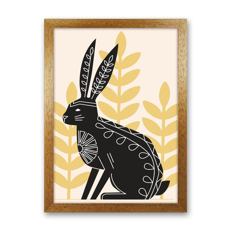 Bunny's Natural Habitat Art Print by Jason Stanley Oak Grain