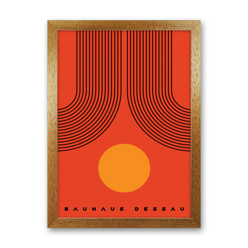 Bauhaus Design IIIIII Art Print by Jason Stanley Oak Grain