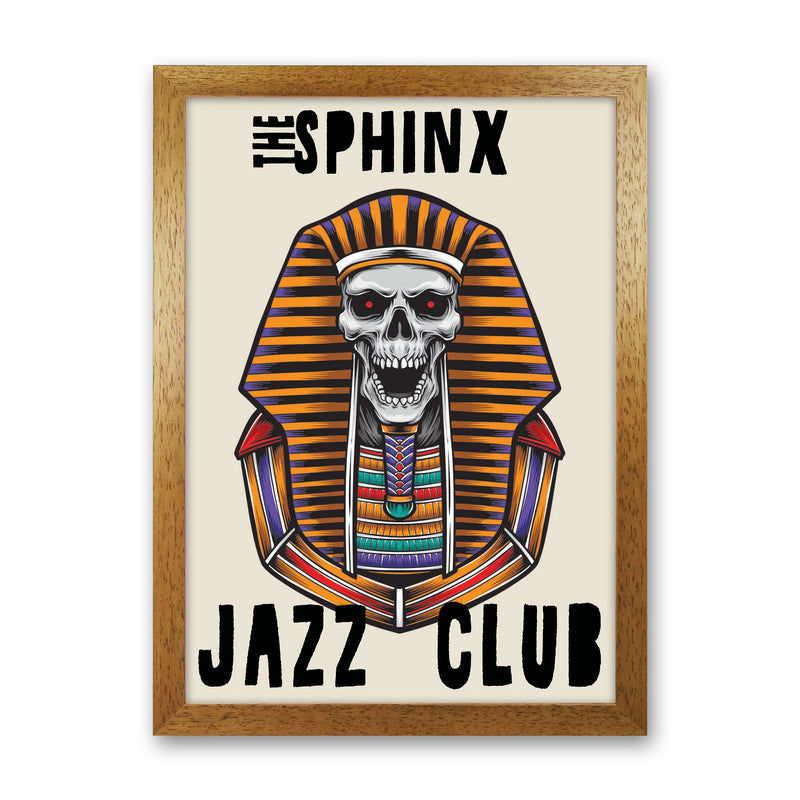 The Sphinx Jazz Club Art Print by Jason Stanley Oak Grain