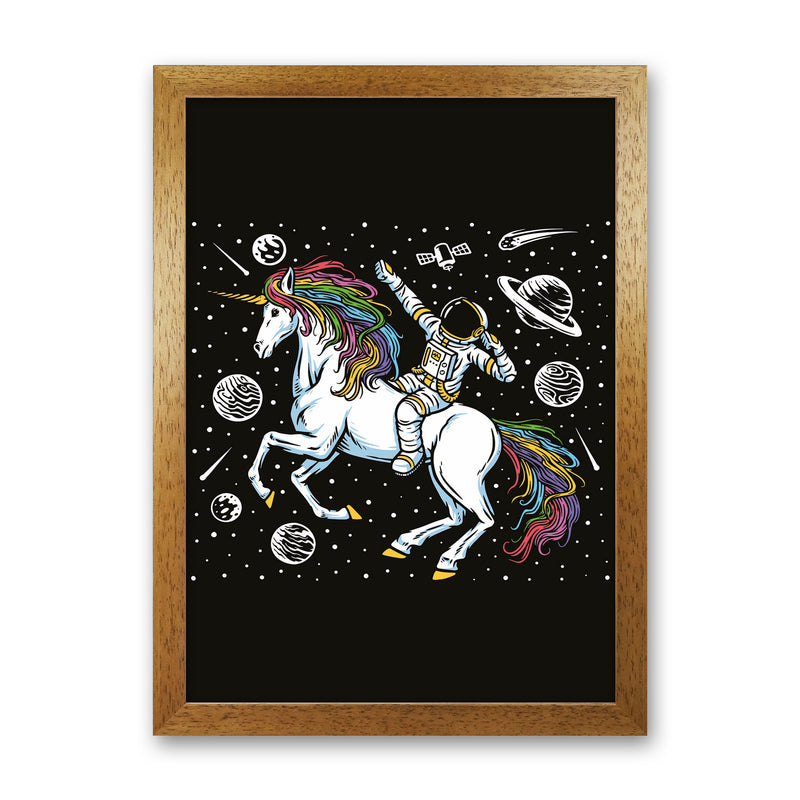 The Galictic Unicorn Art Print by Jason Stanley Oak Grain