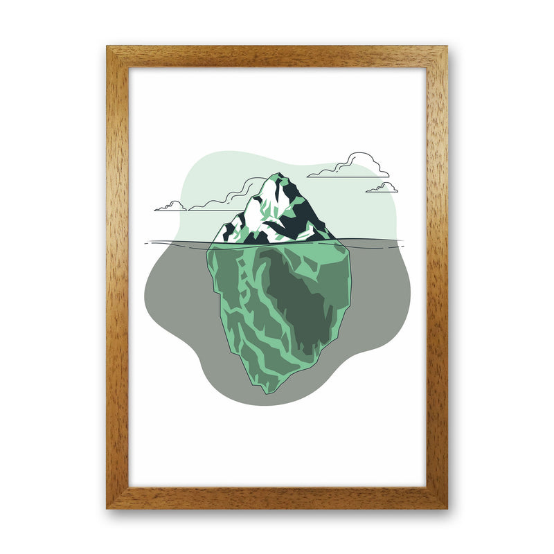 Iceberg Right Ahead Art Print by Jason Stanley Oak Grain