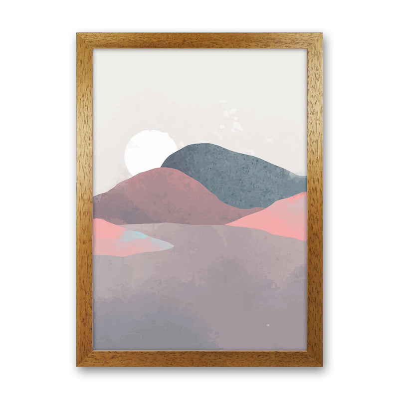 Minimal Landscape 3 Art Print by Jason Stanley Oak Grain