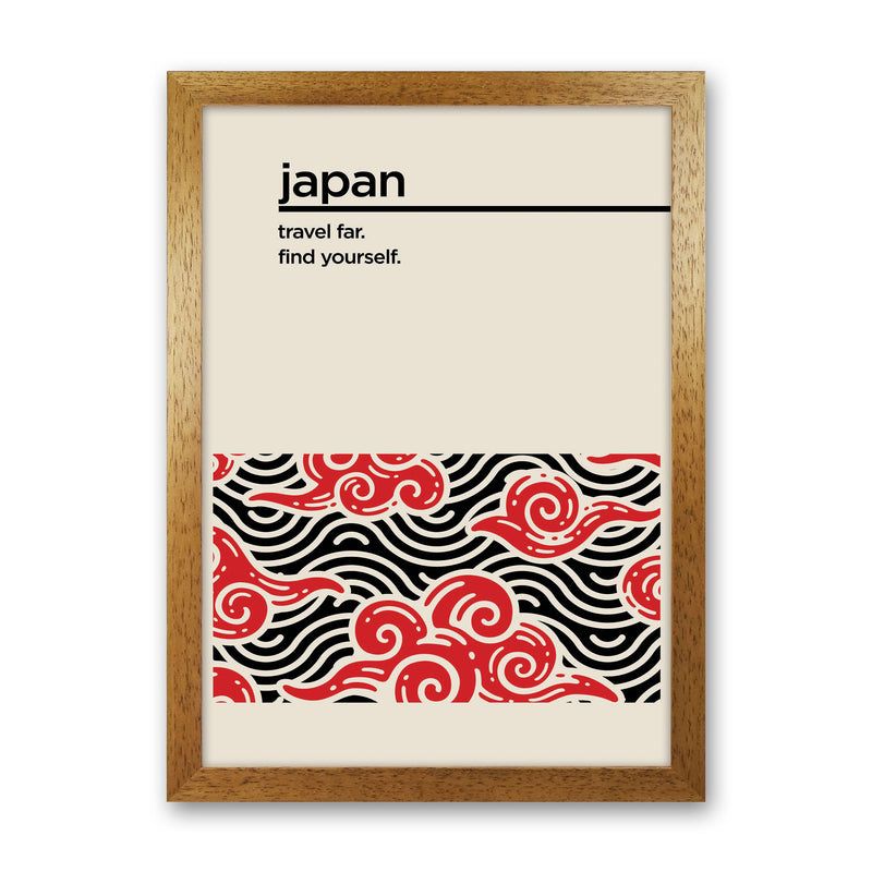Japan Find Yourself Art Print by Jason Stanley Oak Grain