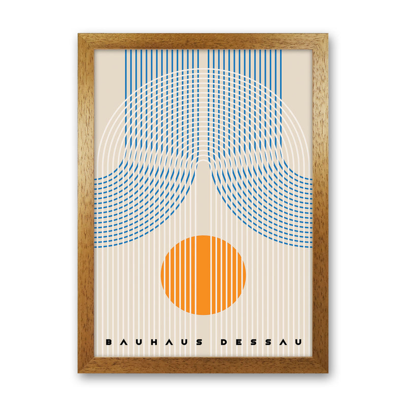 Bauhaus Design IIII Art Print by Jason Stanley Oak Grain