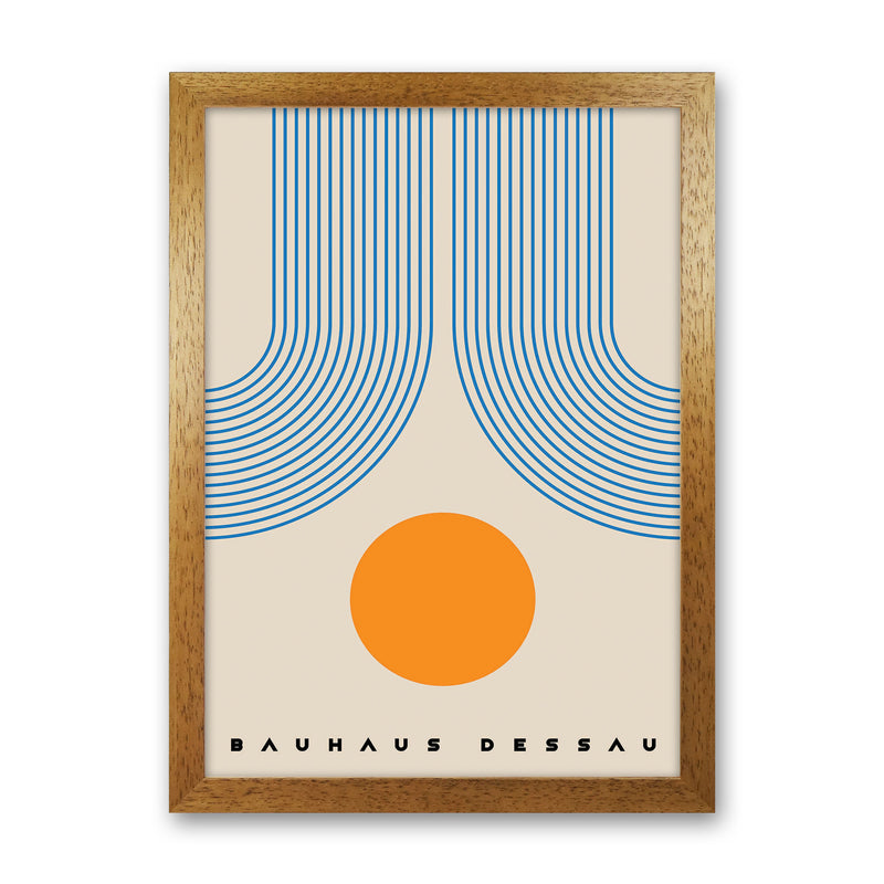 Bauhaus Design III Art Print by Jason Stanley Oak Grain