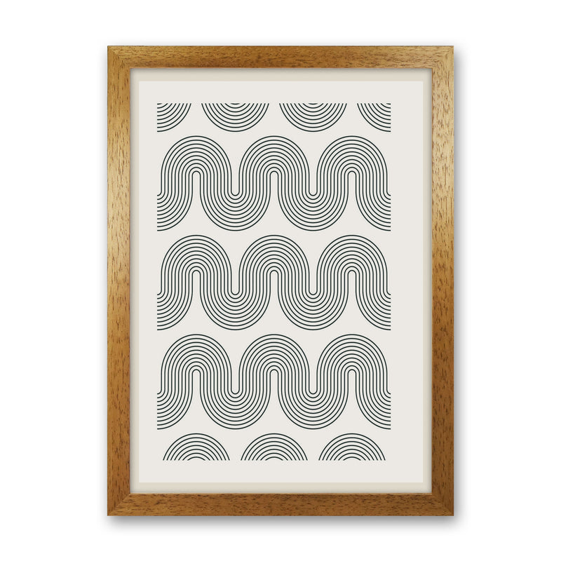 Modern Geometric 2 Art Print by Jason Stanley Oak Grain