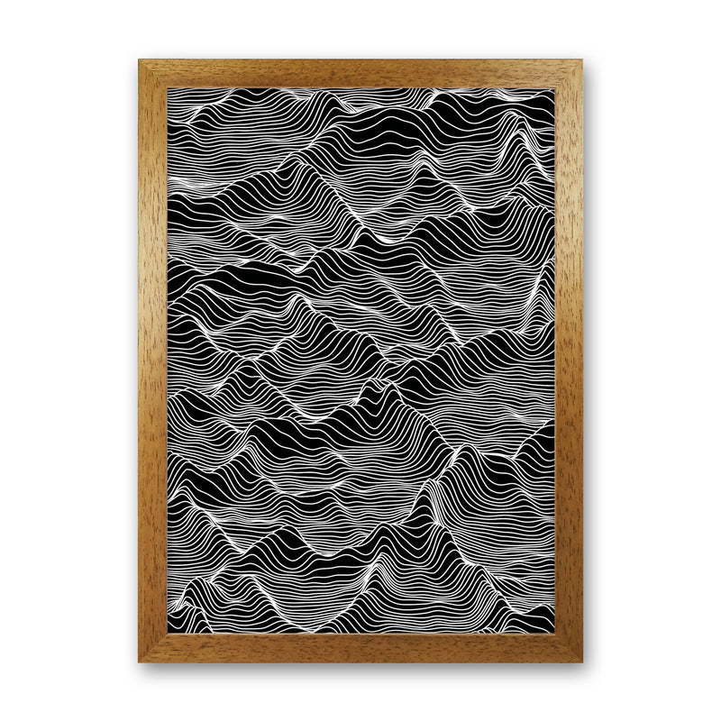 Abstract Mountains Art Print by Jason Stanley Oak Grain