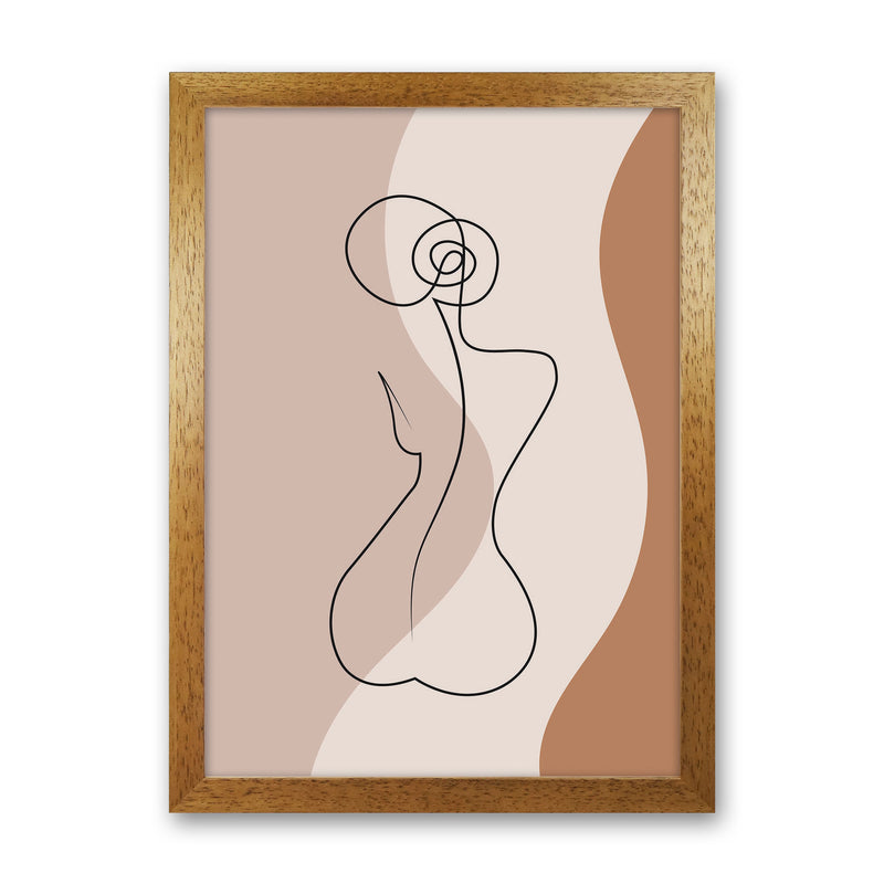 Female Figure I Art Print by Jason Stanley Oak Grain