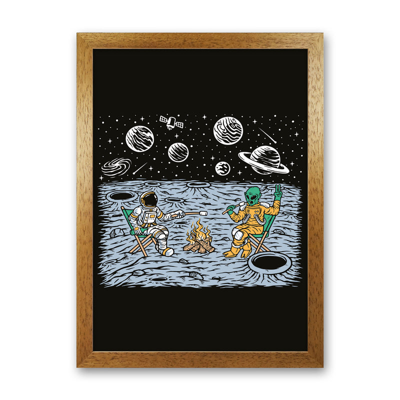 Space Camp Vibes Art Print by Jason Stanley Oak Grain