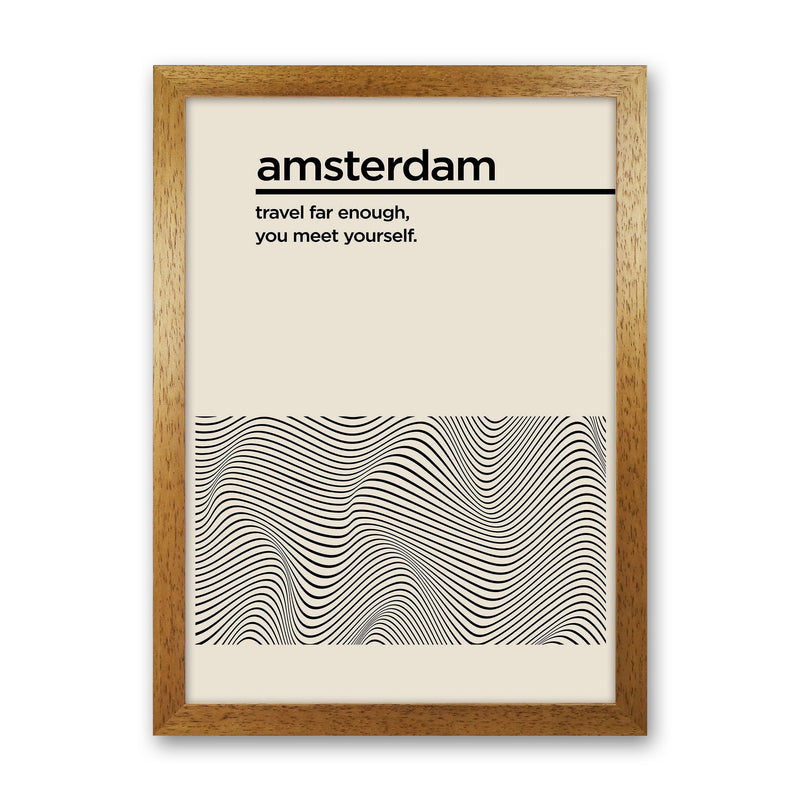 Amsterdam Travel Art Print by Jason Stanley Oak Grain