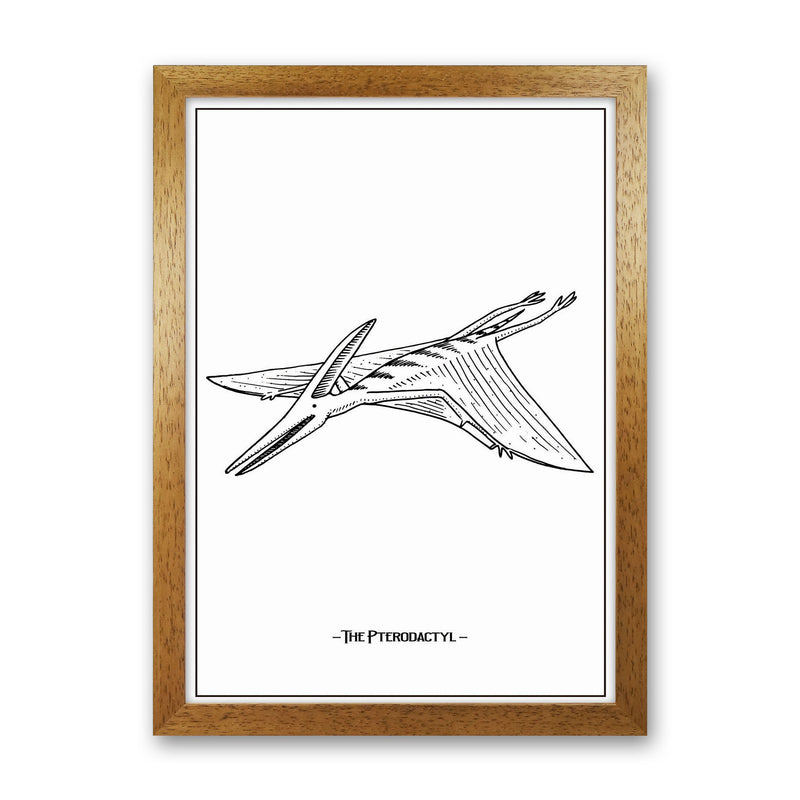The Pterodactyl Art Print by Jason Stanley Oak Grain