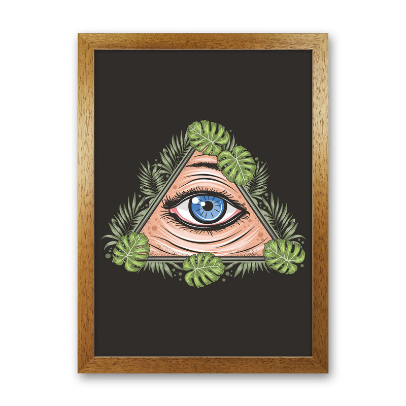 All Seeing Eye Art Print by Jason Stanley Oak Grain