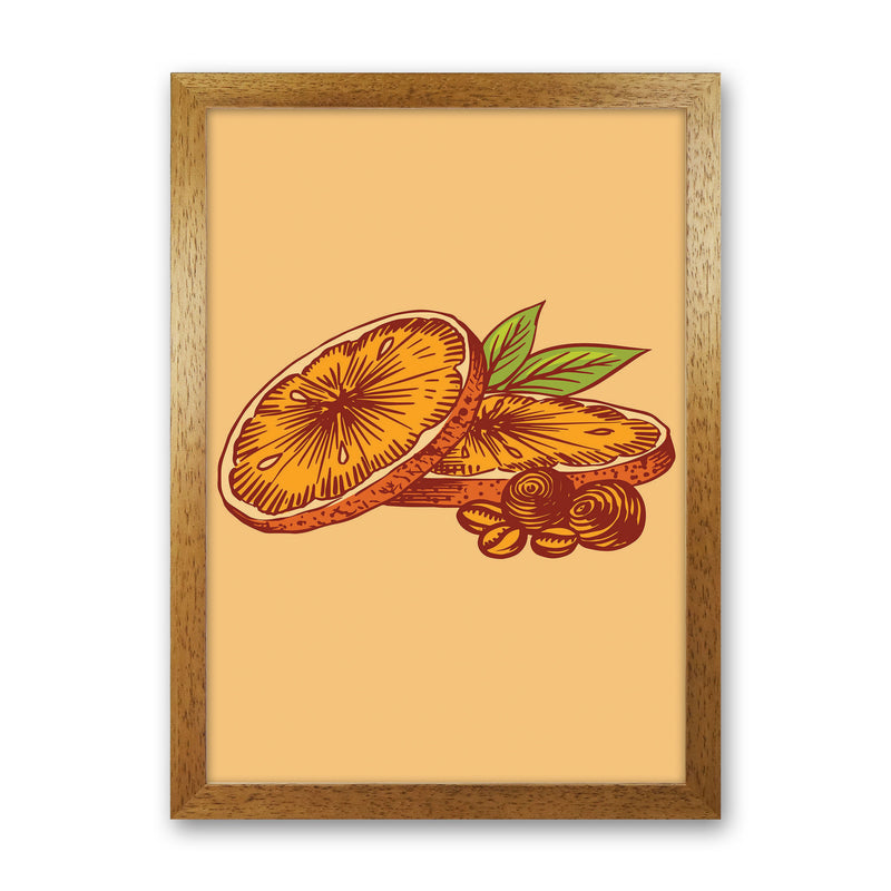 Orange Slices Art Print by Jason Stanley Oak Grain