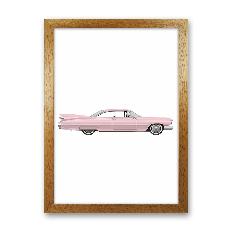 Pink Classic Art Print by Jason Stanley Oak Grain