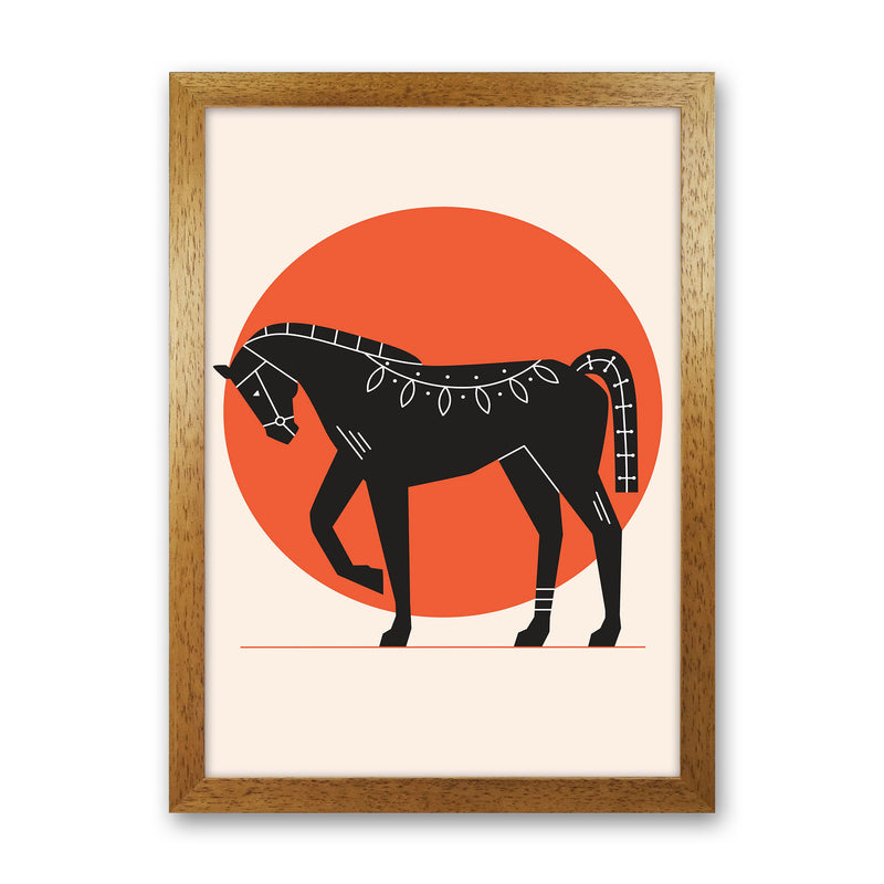 Proud Horse Art Print by Jason Stanley Oak Grain