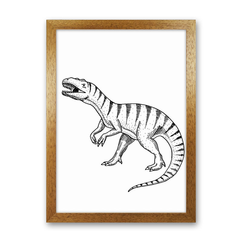 Dinosaur Art Print by Jason Stanley Oak Grain
